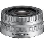 Nikon NIKKOR Z DX 16-50mm f/3.5-6.3 VR Lens - Silver