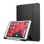Generic Tri-fold Tablet Protective Cover Case for Apple 10.2'' iPad - Black