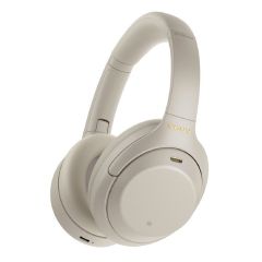 Sony WH-1000XM4 Wireless Noise-Canceling Over-Ear Headphones - Silver